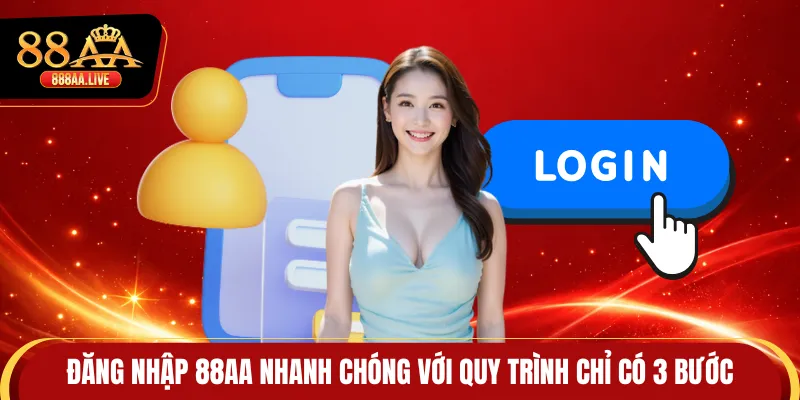 Đăng Nhập 88AA Nhanh Chóng Với Quy Trình Chỉ Có 3 Bước