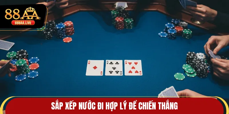 Sắp xếp nước đi hợp lý để chiến thắng