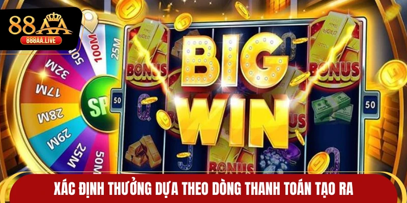 Xác định thưởng dựa theo dòng thanh toán tạo ra